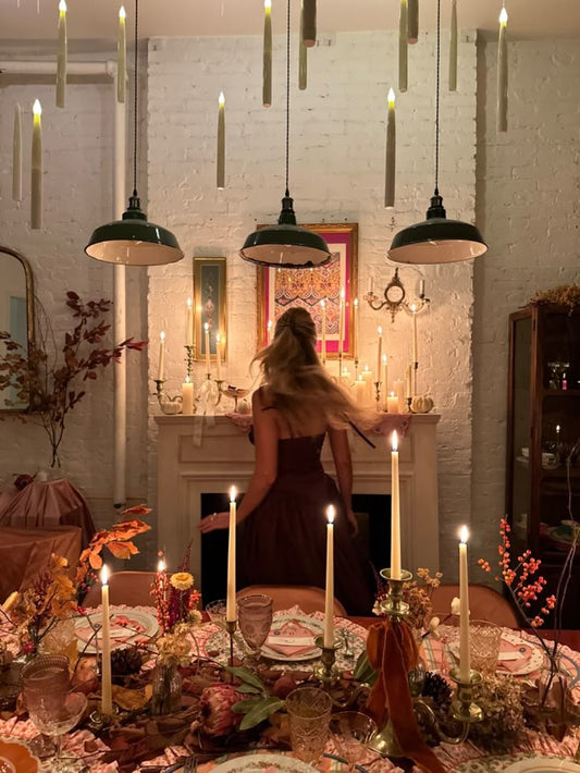 Halloween & Fall Gathering Guide: Setting a Spooky-Chic Ambiance With Candlelight