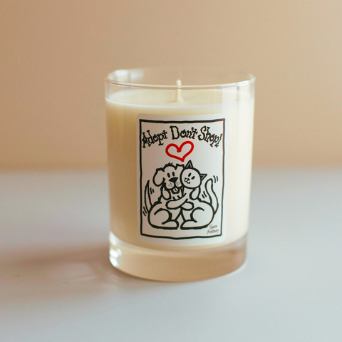 Adopt Don't Shop Jason Maloney Candle