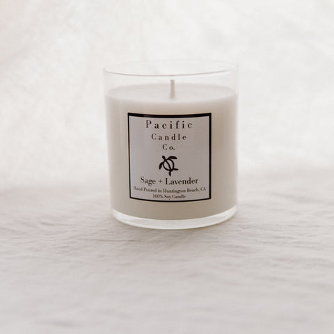 Sage + Lavender - Soy Candle