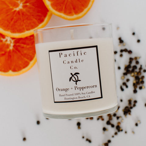 Orange + Peppercorn - Soy Candle
