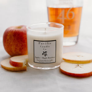 Apples + Maple Bourbon - Soy Candle